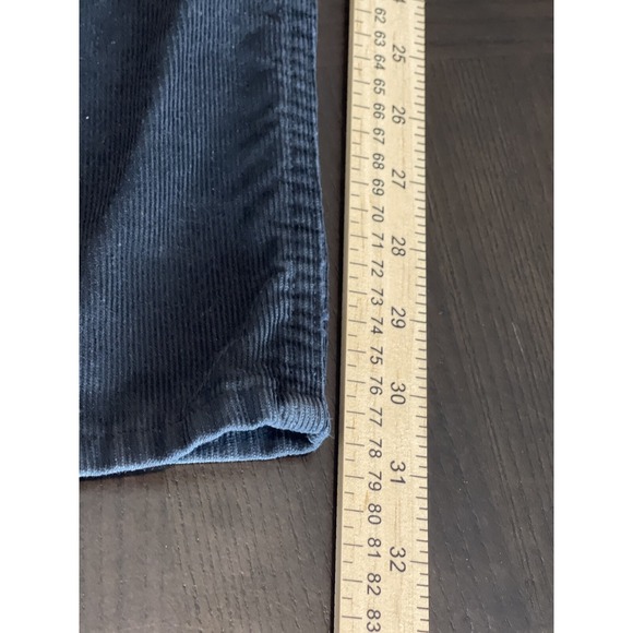 Levi's Corduroy Pants Men's 36x32 Black Low Loose 549 The Original‎ Jeans Casual - Picture 15 of 16
